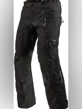 Men's Black Rev’It Continent Motorcycle Pants